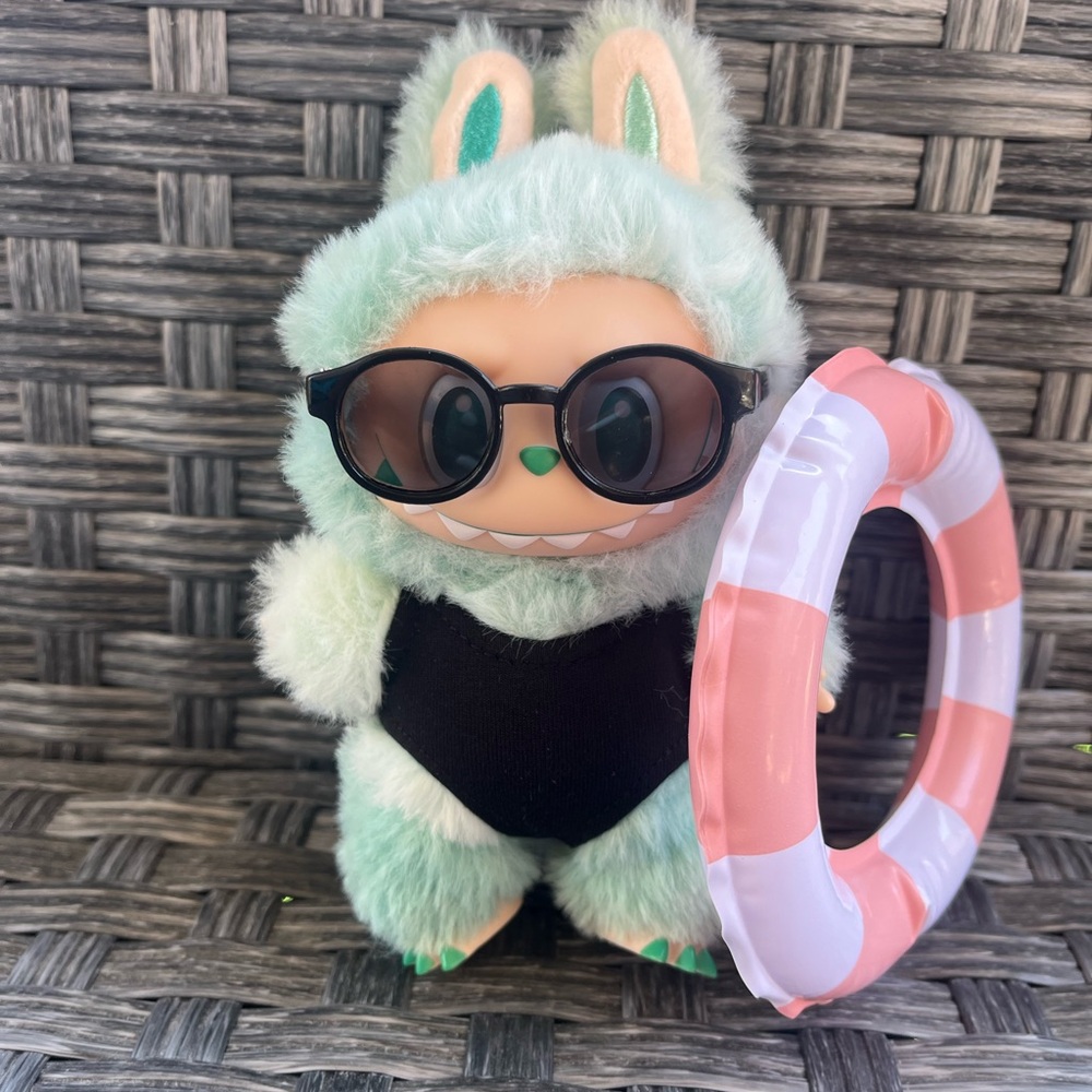 Black  Labubu swimsuit